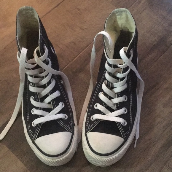 Converse Shoes - Black Converse All Star high tops